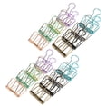 thumbnail image 4 of Multi-Color Binder Clips, Simple Fashion Firm Hollow Binder Clips, Living Room For Office Travel Kitchen L,M,S, 4 of 8