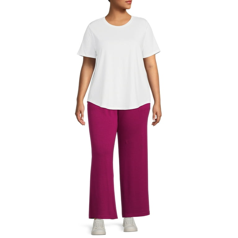 Plus Size Women's The Boardwalk Pant by Woman Within in Raspberry Sorbet  (Size 22 W) - Yahoo Shopping