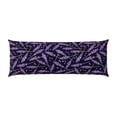 thumbnail image 2 of Lsque Lavender Flowers Body Pillow Case Cover,Ultra-Soft Microfiber Bed Pillow Cases 20x54 inches,Elegant Bedding,Breathable Durable Pillow Cover with Envelope Closure, 2 of 8