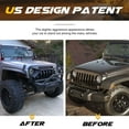 thumbnail image 6 of AMERICAN MODIFIED Front Grille with Lights for 07-18 Jeep Wrangler JK, 6 of 13