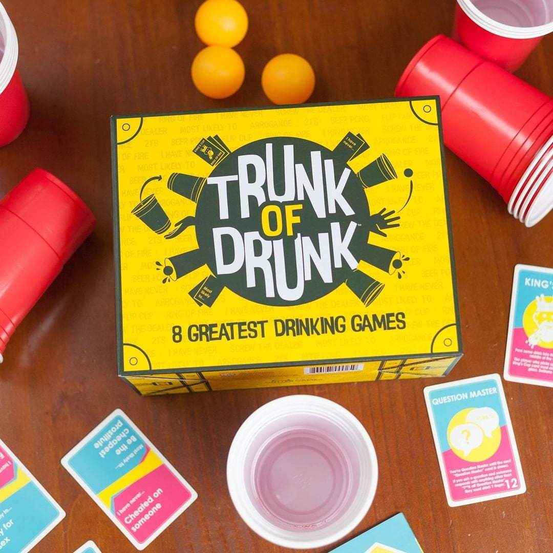 Trunk of Drunk - 8 Greatest Drinking Games, from That's What She Said Game,  Adult Party Drinking Game, Ages 21+ - Walmart.com