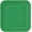 Emerald Green, variant on Trimming Shop 16pcs Lime Green Dessert Plates, 9" Round Disposable Plates Heavy Duty Paper Tableware for BBQs, Weddings, Anniversary, Birthday, Multipurpose Occasions