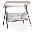thumbnail image 4 of hometrends Venice 3-Seat Patio Swing, 4 of 6