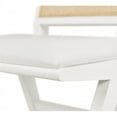 thumbnail image 3 of Meridian Furniture Abby White Vegan Leather Dining Side Chair (Set of 2), 3 of 12