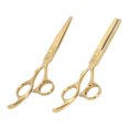 thumbnail image 4 of Tijeras para cortar el cabello corte de pelo incisivo tijeras para adelgazar el cabello preparación portátil para salón de belleza ANGGREK Otros, 4 of 8