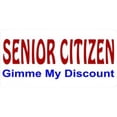 thumbnail image 1 of Senior Citizen Gimme My Discount Plate, 1 of 1