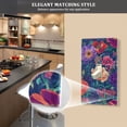 thumbnail image 5 of Yayeee Toggle Light Switch Wall Plate 1-Gang 4.5"x2.7" Home Decorative Outlet Cover, Blooming Flowers Pattern, 5 of 7
