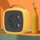 thumbnail image 4 of Mini ventilador de calefacción eléctrica de 500 W con asa, soplador de aire caliente de escritorio (amarillo) Likrtyny Eléctricas, 4 of 7