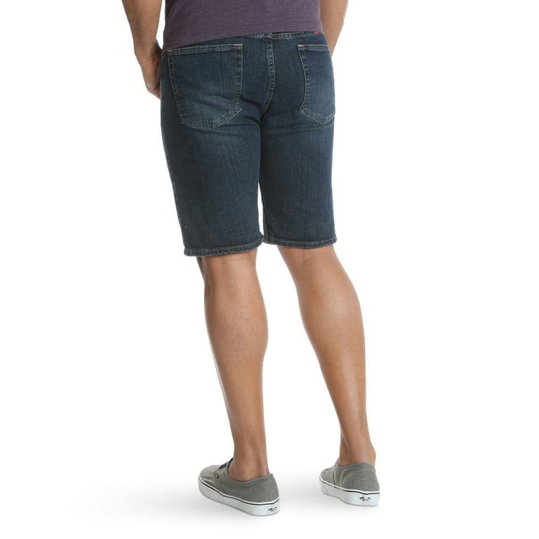 Wrangler men's 5 pocket relaxed fit hotsell denim shorts