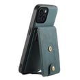 thumbnail image 4 of Detachable Wallet Cover for iPhone 15 Case with Card Holder Slots, PU Leather Slim Purse 2-in-1 Magnetic Phone Case Compatible with MagSafe Charging for iPhone 15, Blue, 4 of 10