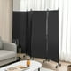 thumbnail image 2 of Biombo de 4 Paneles Costway Separador de Habitaciones 225 x 30 x 173 cm Gris oscuro, 2 of 10