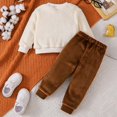 thumbnail image 6 of 6-9 Months Infant Boys Dinosaur Fleece Sweatshirt and Pants Set,2-Piece Outfit,Warm Pullover for Fall Winter, 6 of 9
