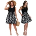 thumbnail image 3 of Vestido de verano OFEEFAN 2025, holgado, con bolsillos, 3 of 5