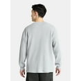 thumbnail image 3 of No Boundaries Thermal Tee with Long Sleeves, 3-Pack, Men's & Big Men's, 3 of 7