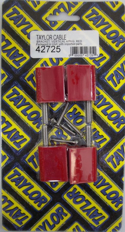 Taylor Wire / Vertex 42725 TAY42725 BRACKET, VERTICAL RED