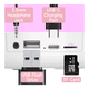 thumbnail image 3 of Altavoz Colorido Portátil Karaoke Bluetooth Con 2 Micrófonos Malubero Rosa, 3 of 5