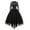 Black, variant on Lindreshi Fall Dresses for Women Women Fashion Gothic Style Banquet Festival Dress Lace Vintage Dress Chiffon Long Sleeve Dress
