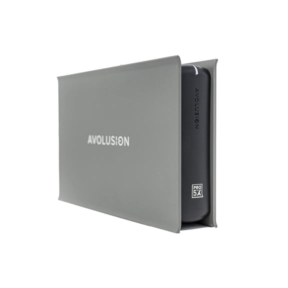 Pre-Owned Avolusion PRO-5X Series 2TB USB 3.0 External Gaming Hard Drive for XBOX One Original, S & X (Grey) - 2 Year Warranty