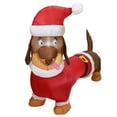 thumbnail image 2 of Perro Weiner Inflable, Perro Salchicha Inflable De Navidad Perro Inflable De Navidad Modelo De Aire Inflable De Navidad Diseñado con Precisión, 2 of 7