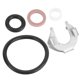 thumbnail image 5 of A, 5 piezas Kit de inyector de combustible para automóvil Kit de sello de inyector de combustible para automóvil Artesanía excepcional, 5 of 9