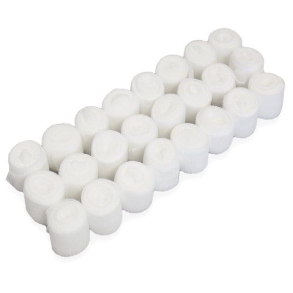 Rehabilitation Advantage Lightweight Adhesive Bandage with 24 Rolls, 1 Inch, 24 Count