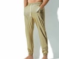 thumbnail image 4 of Viikei Mens Pants Clearance,Man Fashion Leisure Nightclub Draw Rope Ventilation Glitter Jogging Trousers Gold L, 4 of 7