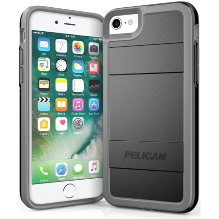 Pelican Protector Case iPhone 7/6s/6 Black/ Light Gray