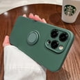 thumbnail image 5 of Luxury Liquid Silicone Magnetic Cases For iPhone 15 14 13 12 11 Pro Max XS XR 8 7 Plus SE 2020 14Pro Soft Cover With Ring Holder, 5 of 5