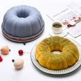 thumbnail image 4 of Bundt Bread Mold DIY Reusable Soft Pastry Chiffon Cake Baking Pan, 4 of 5