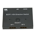 thumbnail image 4 of DP 1.4 Switcher, Support de Transmission Synchrone 8K 30Hz DisplayPort Switch Noir pour Projecteur pour Moniteur, 4 of 8