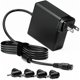 thumbnail image 1 of wonima11 Powseed 65W 45W 33W Universal Laptop Charger Replacement for ASUS VivoBook Zenbook Chromebook 19V 3.42A 2.37A 1.75A Computer Power Cord Supply AC Adapter, 1 of 1