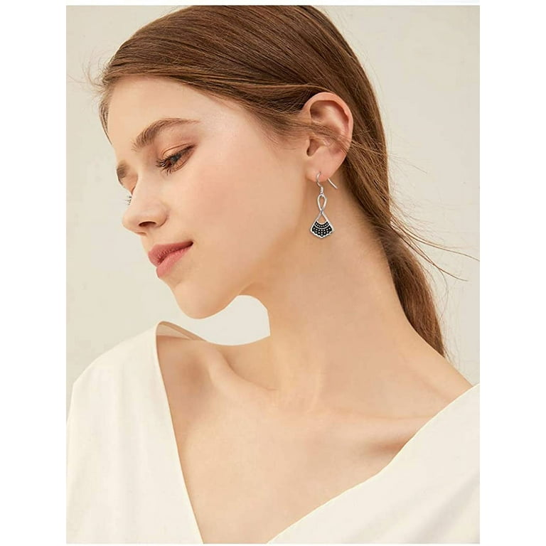 Dissent collar drop earrings deals