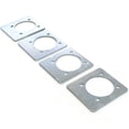 thumbnail image 2 of Red Hound Auto 4) Backing Plate Mounting Plates for D Ring Plate Tie Down Recessed, 2 of 6