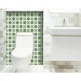 thumbnail image 2 of HomeRoots 400196 5 x 5 in. Aegean Orb Green Removable Peel & Stick Tiles, 2 of 9