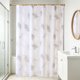 thumbnail image 4 of Cortina de Ducha de Plástico Impermeable – Cortina de Baño de Secado Rápido para Cabina de Ducha, Bañera, Hoteles y Caravanas (Con Ganchos), 4 of 6
