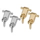 thumbnail image 1 of Conjunto De 4 Guías De árbol De Cuerda De Rodillo De Guitarra De material de oro y material de plata Para Piezas De Repuesto De Guitarra Eléctrica DIY, 1 of 9