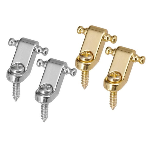 Milaget 4 Pieces Roller String Trees String Retainer Guide with Screws for Electric