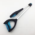 thumbnail image 1 of 84 cm Grab Tool Disabled Pick up Helping Hand Grabber Long Reach Arm Extension Tool Aluminum Rubber Arm Extension Trash Clip (black), 1 of 7