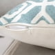 thumbnail image 3 of Juego de 2 fundas de almohadas decorativas bordadas, almohadas decorativas, almohadas decorativas sin insertos de cojín incluidos 18x18 (verde) -Green3, 3 of 6