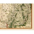 thumbnail image 2 of Historic Map - Reims France Vicinity - Blaeu 1635 - Vintage Wall Art, 2 of 4