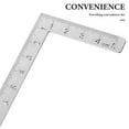thumbnail image 6 of HEMOTON  Stainless Steel Angle Ruler Right Carpenters Carpentry Tools, 6 of 8
