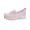 Pink, variant on DLONGLI Women's Orthopedic Arch Support Wide Width Slip On Walking Shoes Breathable Mesh Lightweight Cushioned Non-Slip Casual Sneakers