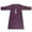 Purple, variant on Mercatoo Boys Muslim Clothing Kids Prayer Outfits Long Sleeve Eid Dresses Embroidered Thobe Solid Color Crewneck Arabic Abaya