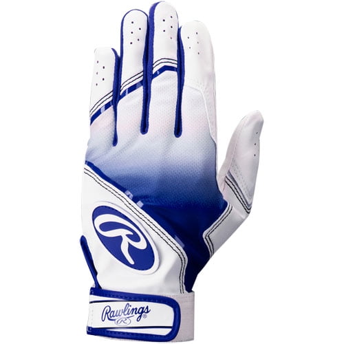 Gants de battage exclusifs Rawlings adultes Prodigy 360 royaux/blancs