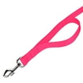 thumbnail image 4 of Country Brook Petz - Vibrant 15 Color Selection - Heavyduty Doublehandle Nylon Leash (4 Foot, 1 Inch Wide, Hot Pink), 4 of 5