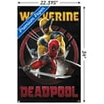 thumbnail image 3 of Marvel Deadpool & Wolverine (2024) - Duo Wall Poster with Pushpins, 22.375" x 34", 3 of 3