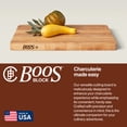 thumbnail image 4 of John Boos Chop N Slice Large Maple Wood Edge Grain Cutting Board, 20"x15"x1.25", 4 of 11