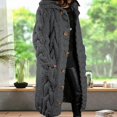 thumbnail image 1 of Women's Winter Fashion Sweater Cardigan Simple Sweater Coat Knitted Jumper Outwear Exquisite Gift for Ladies Birthday, 1 of 4