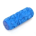 thumbnail image 4 of Embossed Pattern 5inch Soft Rubber DIY Decorative Painting Rollers, Wall Stencils Brush Painting Tools for Wall Ceiling - 5, 5 Inch 5R, 4 of 5