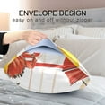 thumbnail image 4 of Yayeee Pillowcase King Size Set of 2 Satin Wrinkle Resistant Pillow Case, Beach Crab, 4 of 7